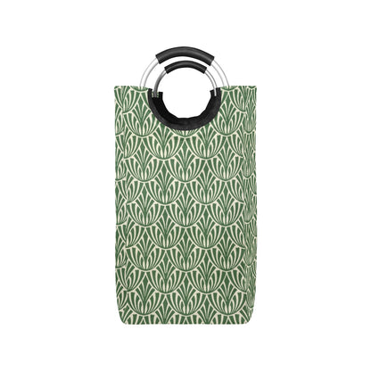 Green Pattern - Square Laundry Bag Square Laundry Bag Printed Offshore