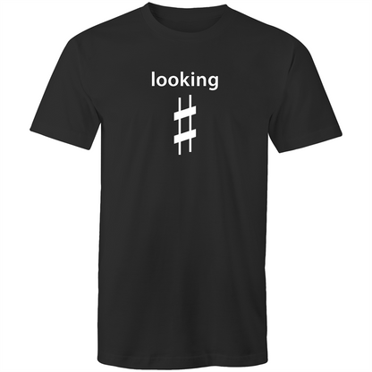 Looking Sharp - Mens T-Shirt Black Mens T-shirt Mens Music