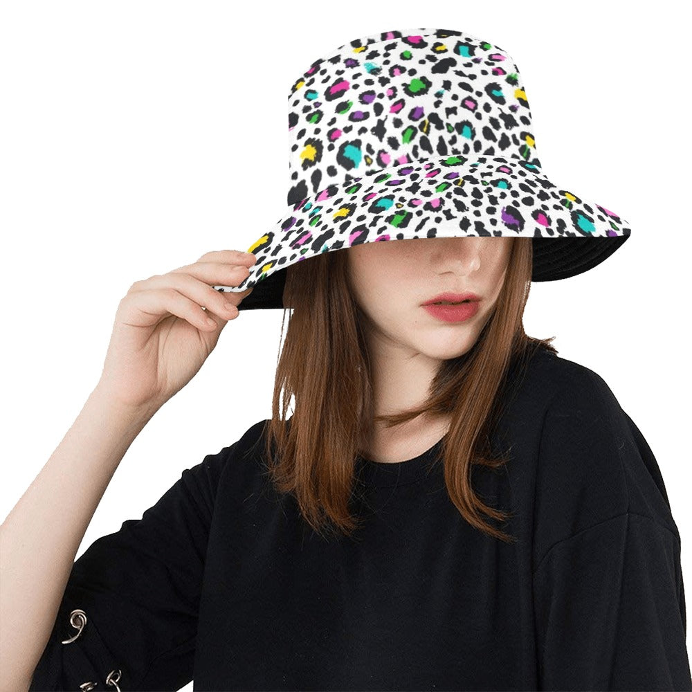 Animal Print In Colour - Bucket Hat Bucket Hat for Women animal Printed Offshore