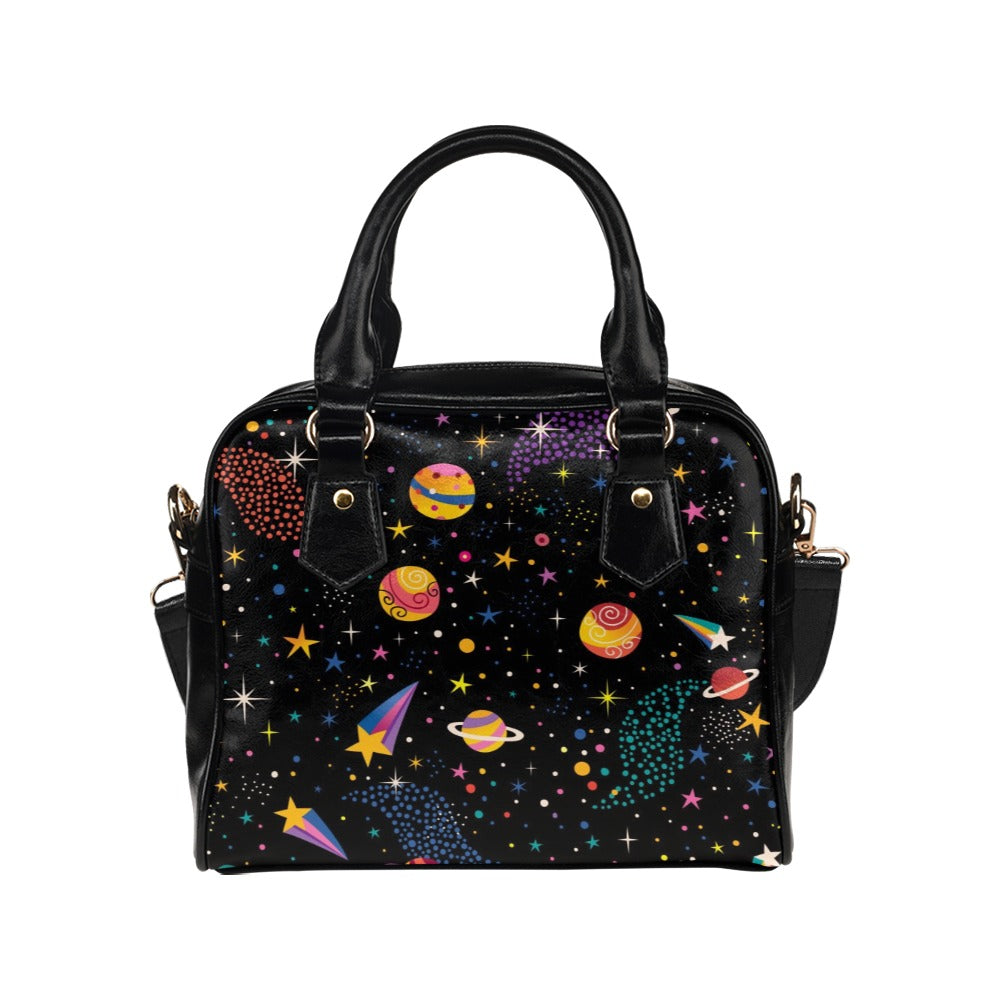 Colourful Space - Shoulder Handbag Shoulder Handbag Space