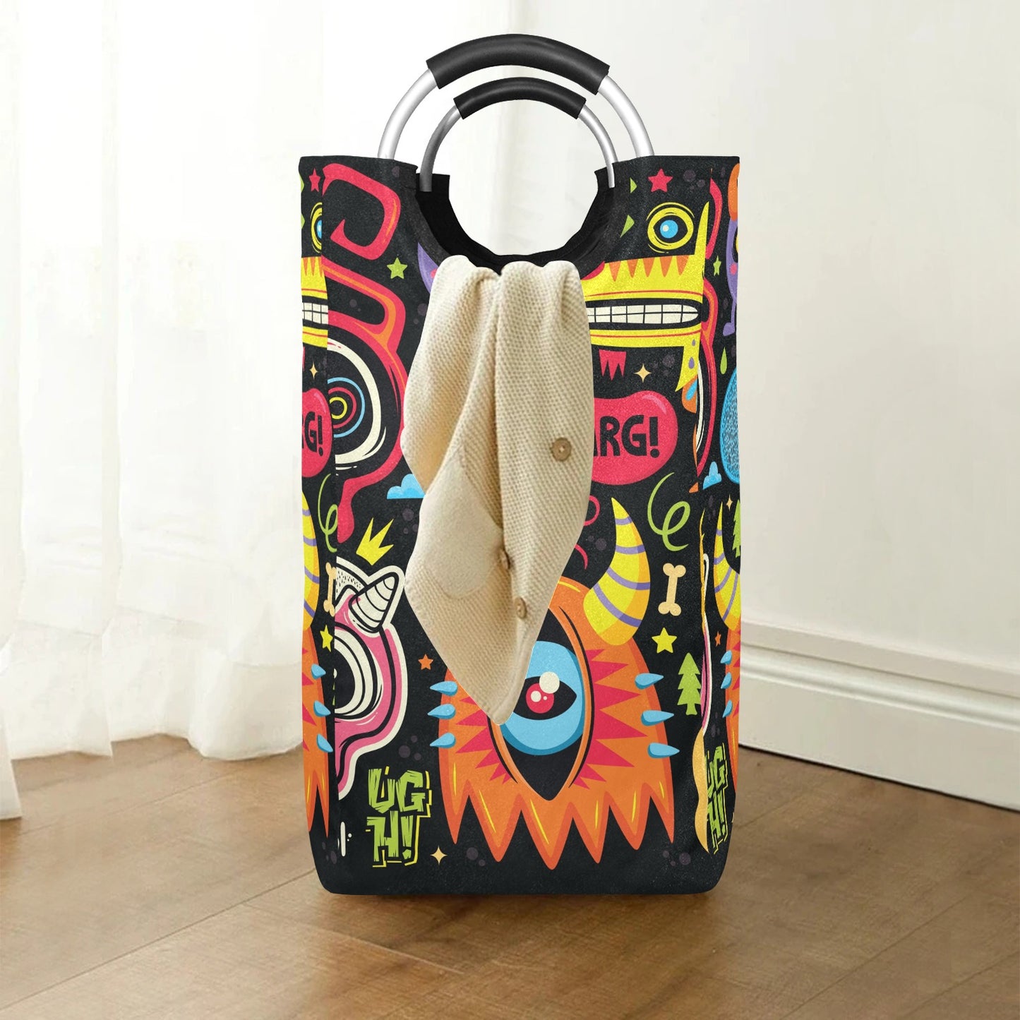 Monster Kids - Square Laundry Bag Square Laundry Bag Printed Offshore