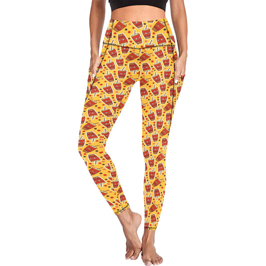Cola - Women's Leggings with Pockets Women's Leggings with Pockets S - 2XL Food