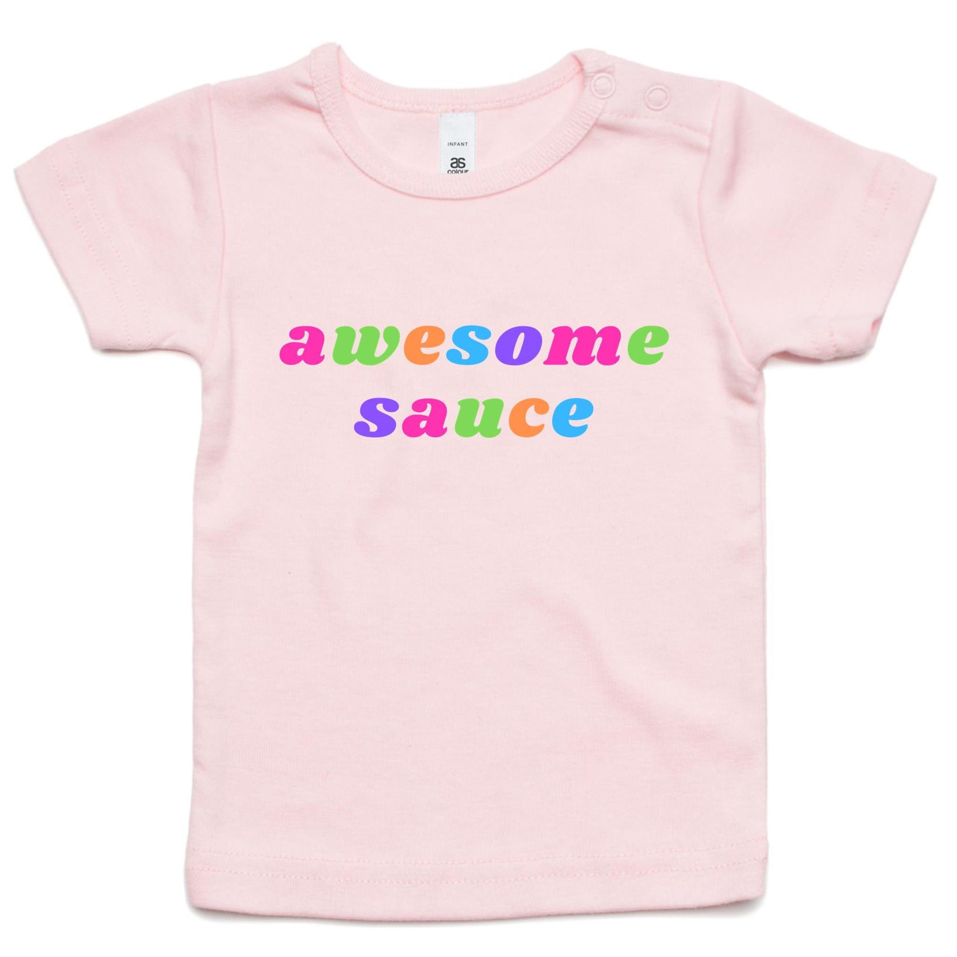 Awesome Sauce - Baby T-shirt Pink Baby T-shirt kids