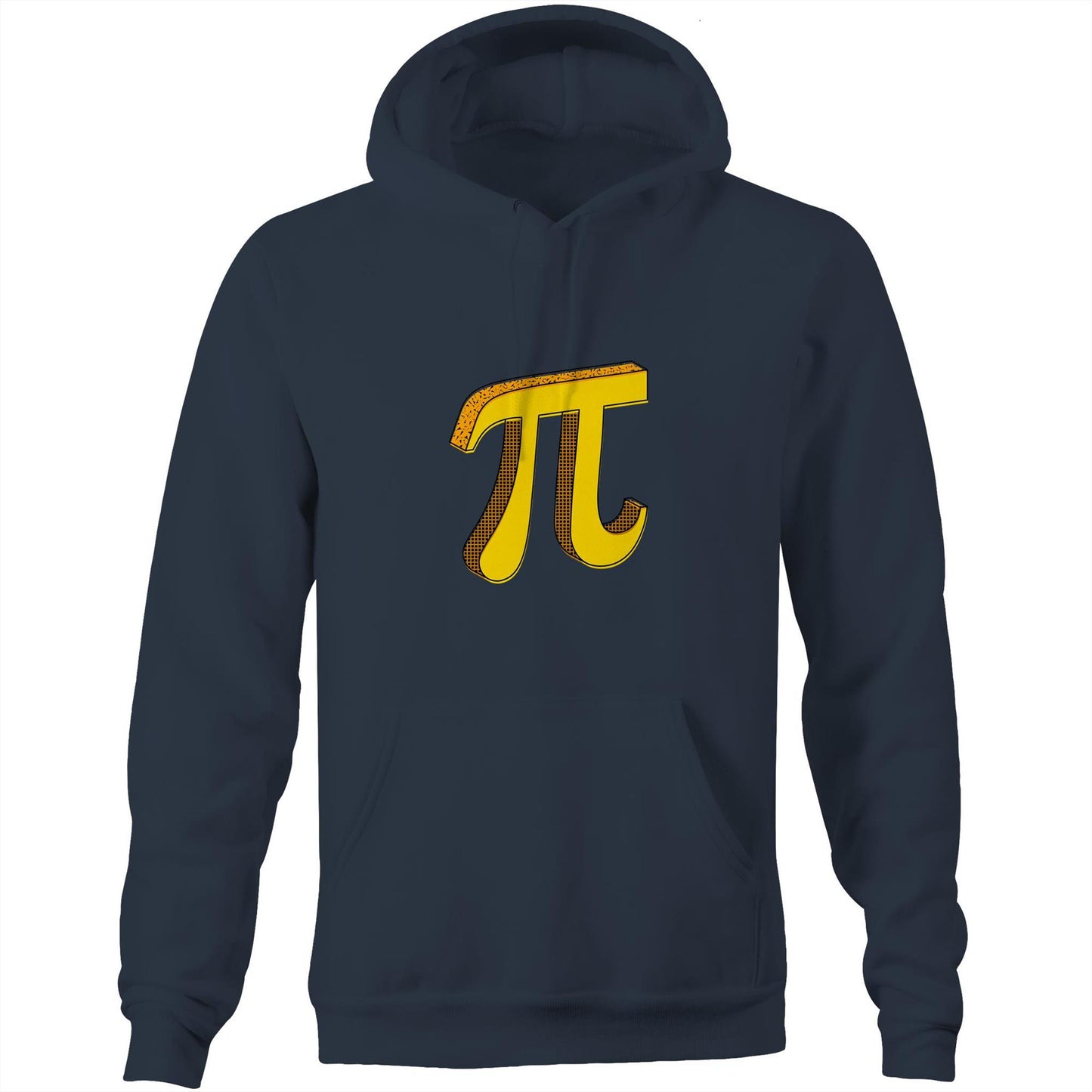Pi - Pocket Hoodie Sweatshirt Navy Hoodie Maths Science