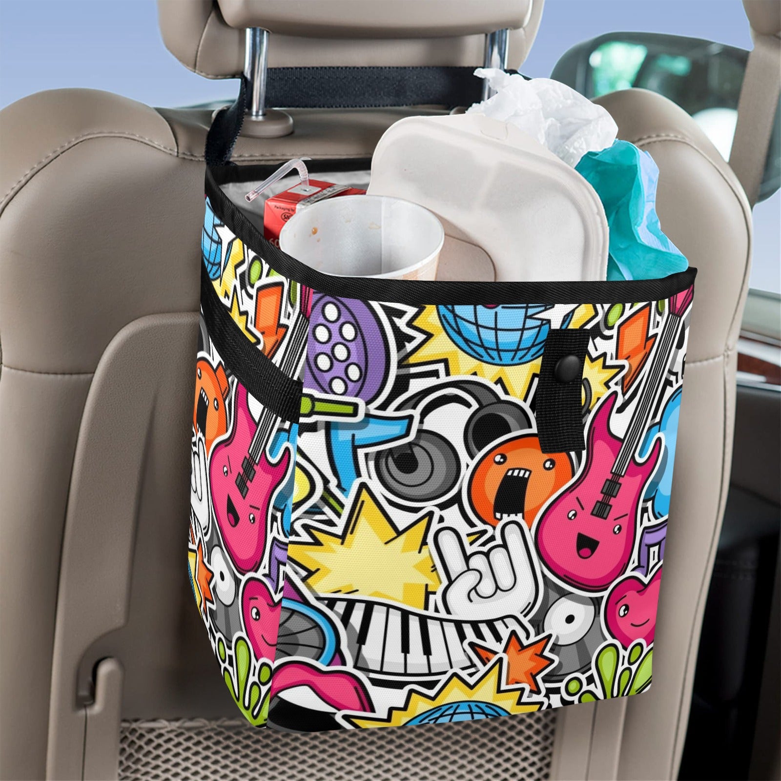 Sticker Music - Car Trash Bag Car Trash Bag