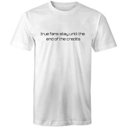True Fans - Mens T-Shirt White Mens T-shirt Funny Mens