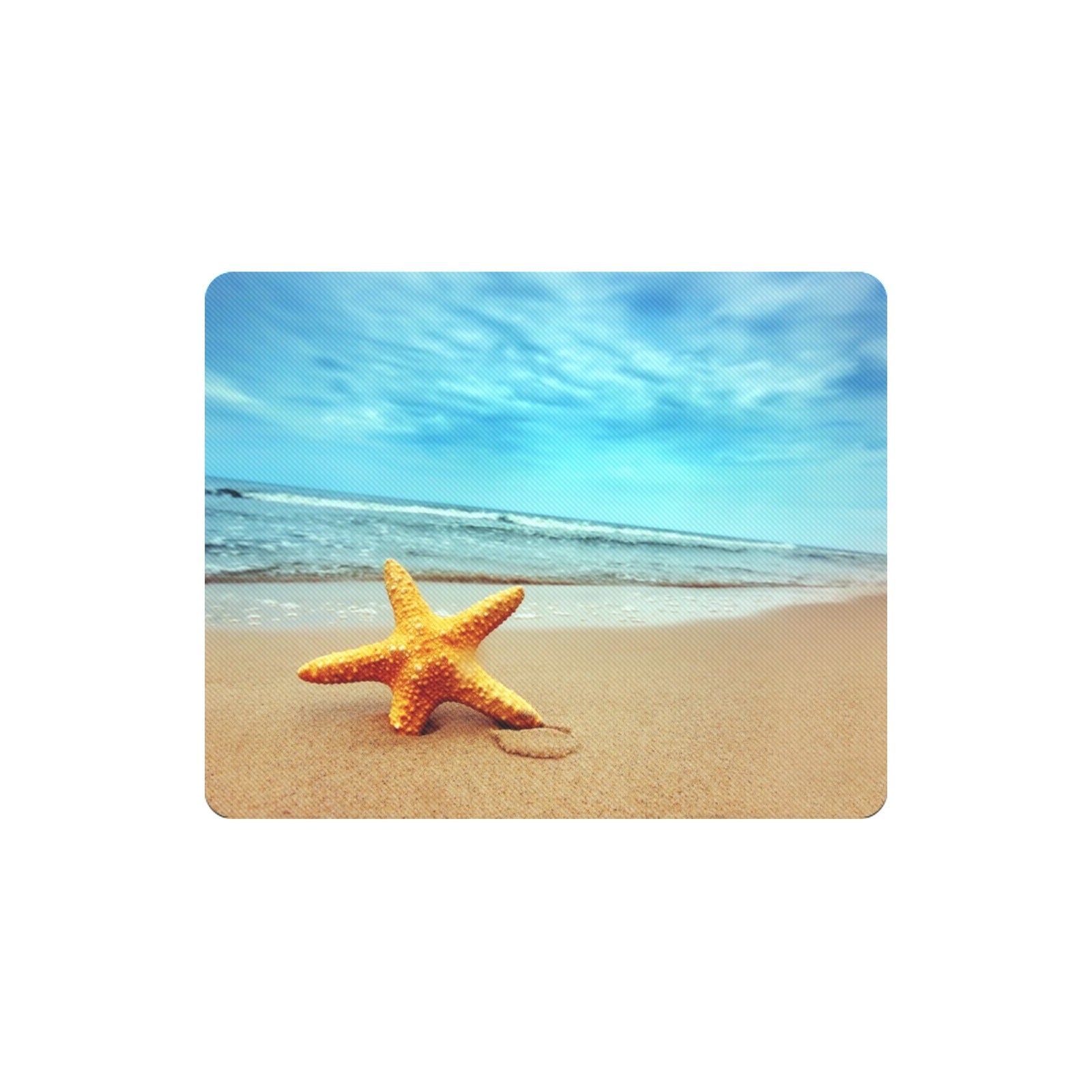 Starfish On The Beach - Mousepad Mousepad