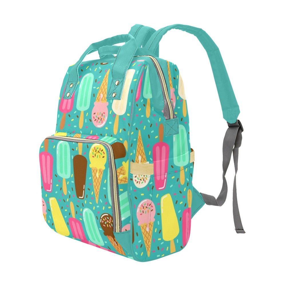 Ice Cream - Multifunction Backpack Multifunction Backpack Food Printed Offshore