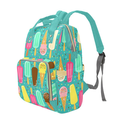 Ice Cream - Multifunction Backpack Multifunction Backpack Food Printed Offshore