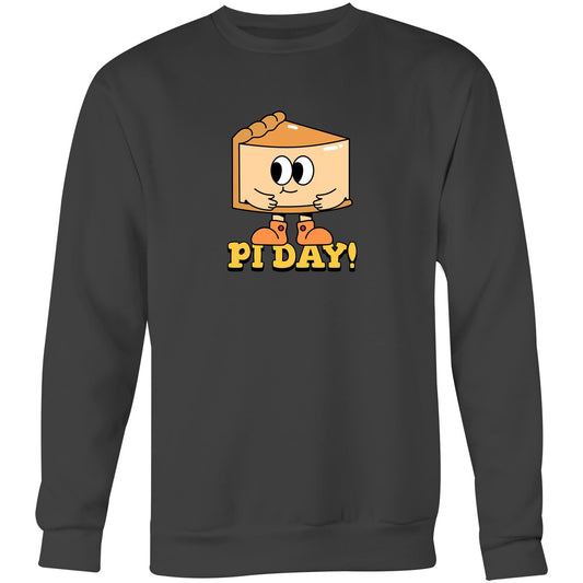 Pi Day - Crew Sweatshirt Coal Sweatshirt Maths Science