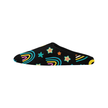 Rainbows - Women's Non-Slip Cotton Slippers Women's Non-Slip Cotton Slippers Printed Offshore