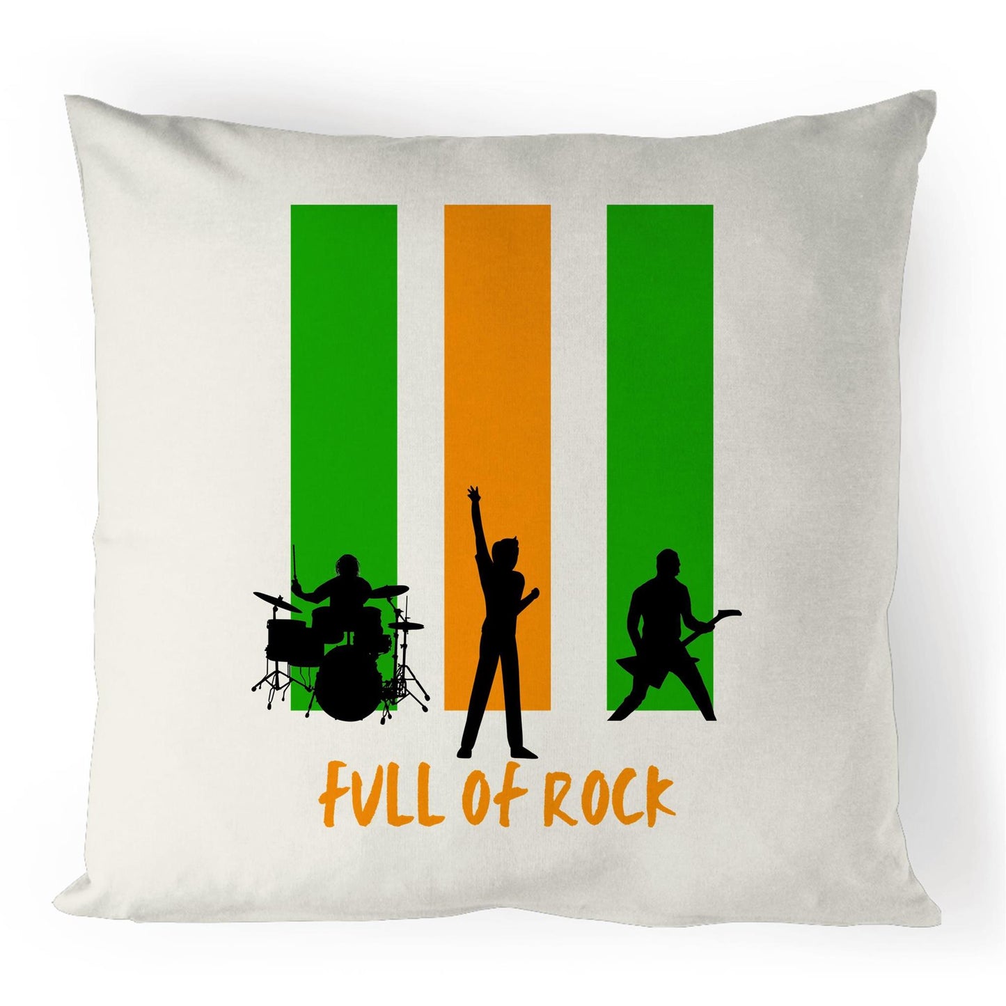 Full Of Rock - 100% Linen Cushion Cover Default Title Linen Cushion Cover