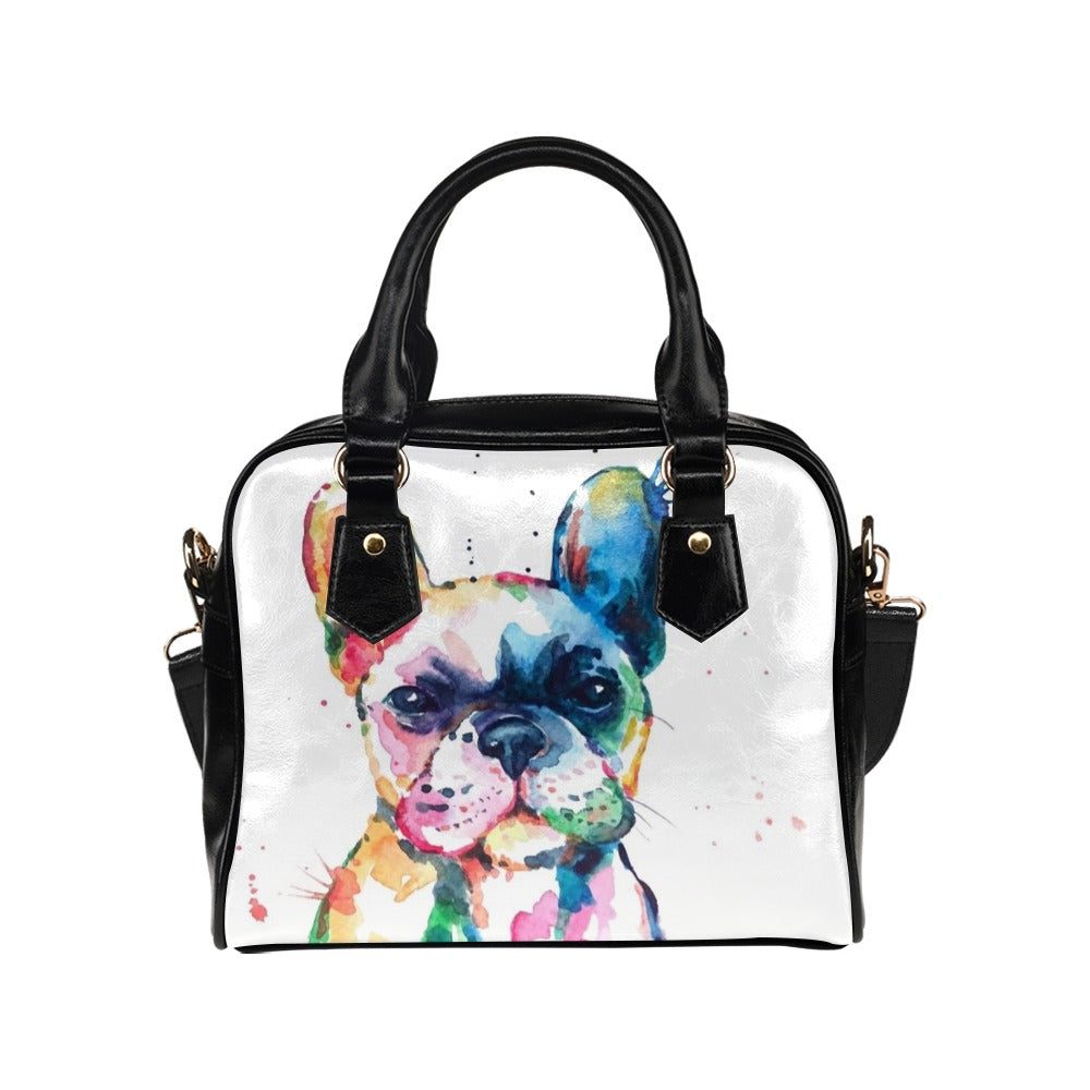 Bulldog - Shoulder Handbag Shoulder Handbag animal