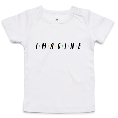 Imagine - Baby T-shirt White Baby T-shirt kids