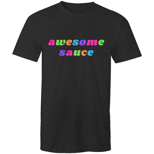 Awesome Sauce - Mens T-Shirt Black Mens T-shirt Funny Mens