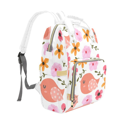 Lovely Birds - Multifunction Backpack Multifunction Backpack animal Printed Offshore