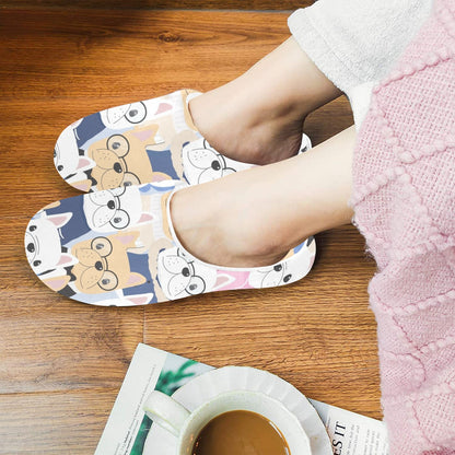 Dog Crowd - Women's Non-Slip Cotton Slippers Women's Non-Slip Cotton Slippers animal Printed Offshore