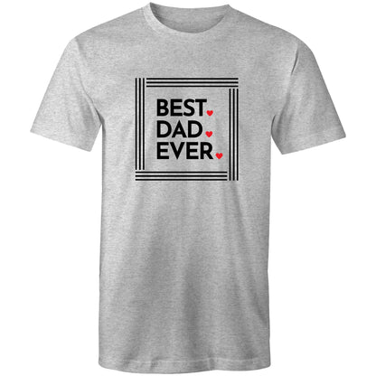 Best Dad Ever - Mens T-Shirt Grey Marle Mens T-shirt Dad