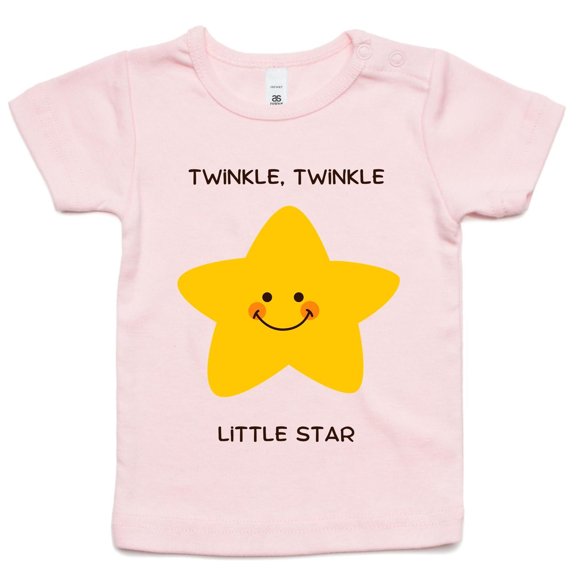 Twinkle Twinkle - Baby T-shirt Pink Baby T-shirt