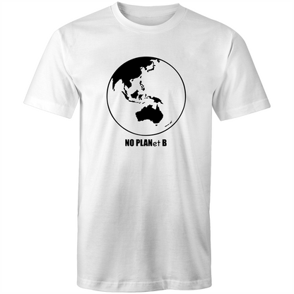 No Planet B - Mens T-Shirt White Mens T-shirt Environment Mens