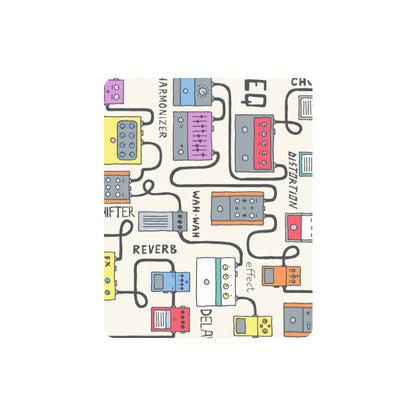 Guitar Pedals - Mousepad Mousepad