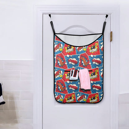 Comic Book Pop - Hanging Laundry Bag Hanging Laundry Bag Printed Offshore