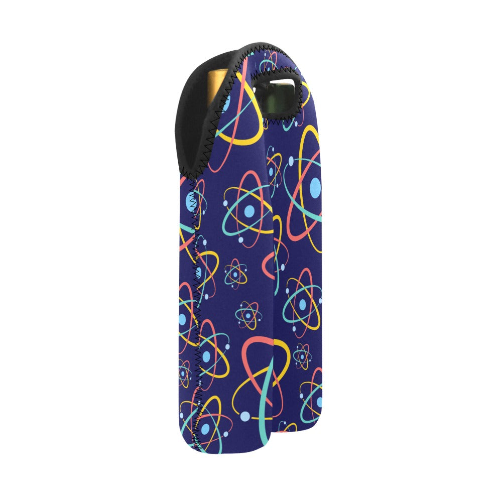 Atoms - 2-Bottle Neoprene Wine Bag 2 Bottle Wine Bag Printed Offshore