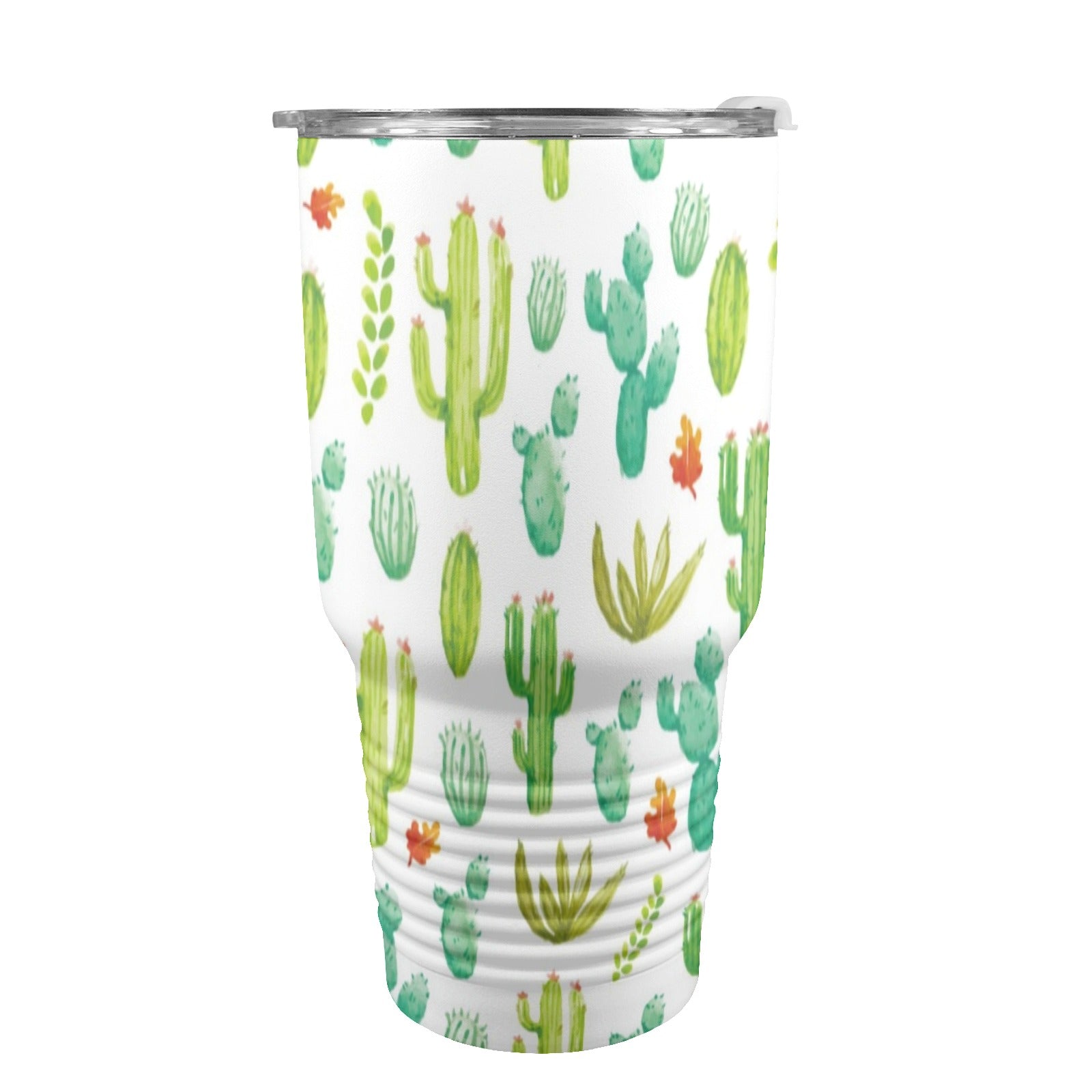 Cactus Garden - 30oz Insulated Stainless Steel Mobile Tumbler 30oz Insulated Stainless Steel Mobile Tumbler Plants