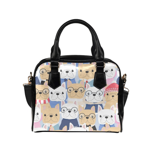 Dog Crowd - Shoulder Handbag Shoulder Handbag animal