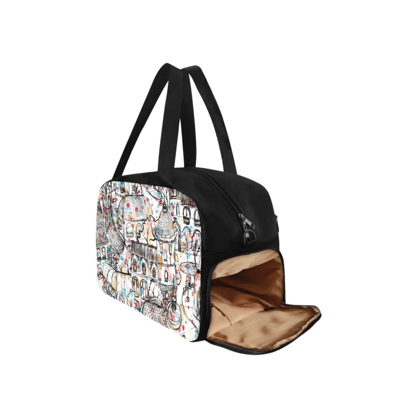 Village Life - Gym Bag Gym Bag Printed Offshore