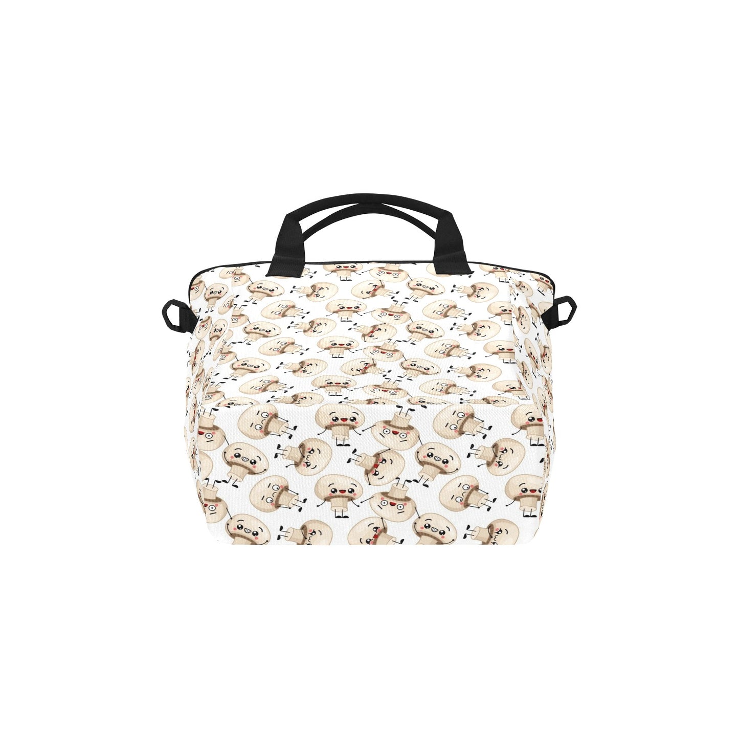 Cute Mushrooms - Tote Bag with Shoulder Strap Nylon Tote Bag