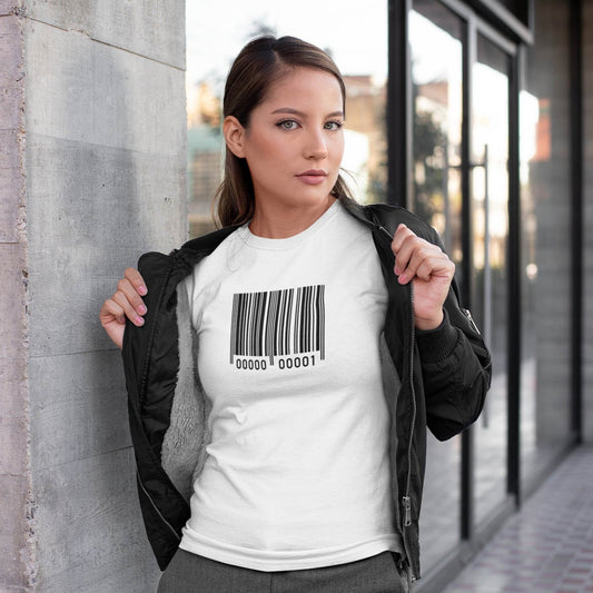 Barcode - Women's T-shirt Womens T-shirt Womens