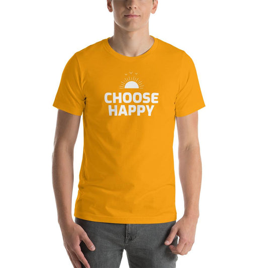 Choose Happy - Mens T-Shirt Mens T-shirt Mens