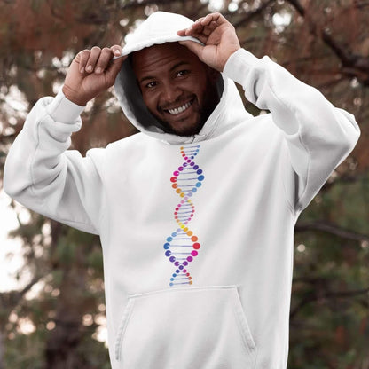 DNA - Pocket Hoodie Sweatshirt Hoodie Mens Science Womens