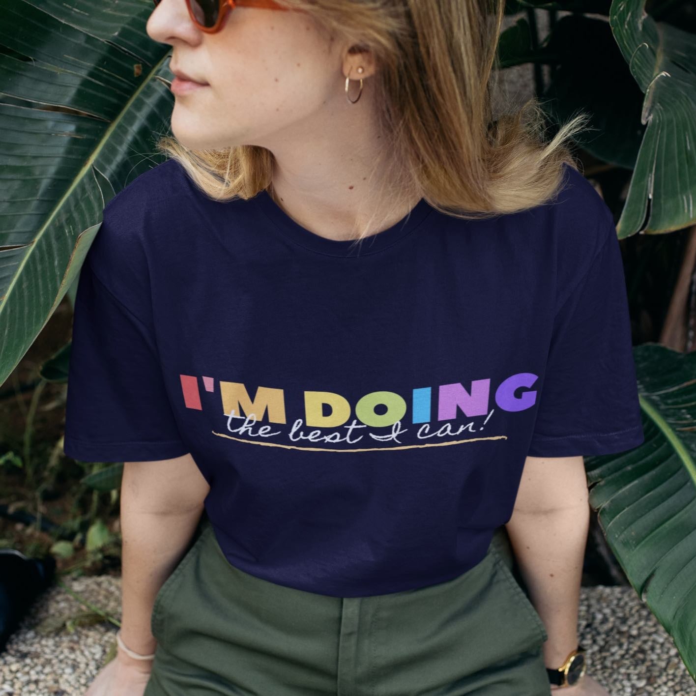I'm Doing The Best I Can - Womens T-shirt Womens T-shirt Motivation