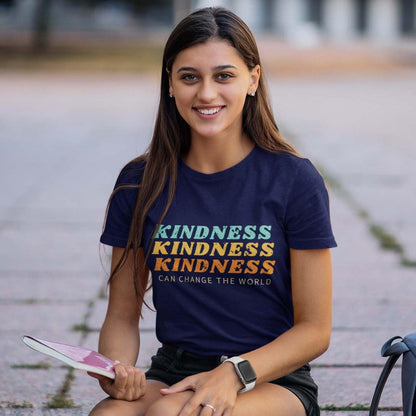 Kindness Can Change The World - Women's T-shirt Womens T-shirt Retro Womens