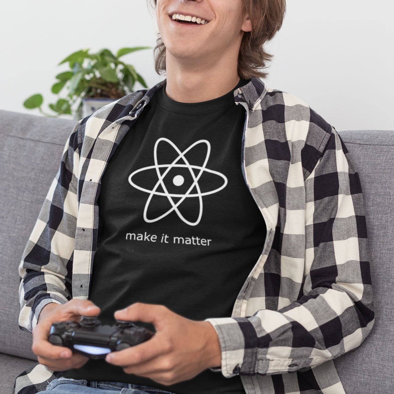Make It Matter - Mens T-Shirt Mens T-shirt Funny Mens Science