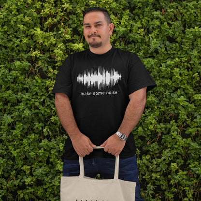 Make Some Noise - Mens T-Shirt Mens T-shirt Mens Music Science