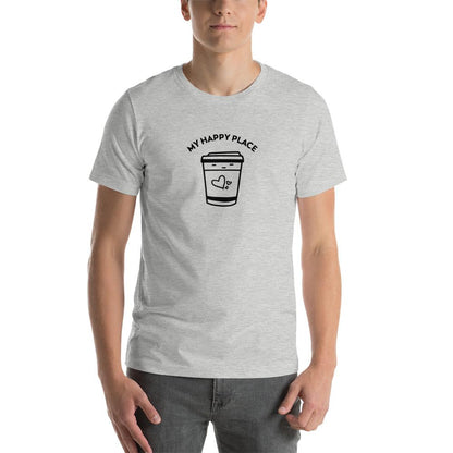 My Happy Place - Mens T-Shirt Mens T-shirt Coffee Mens