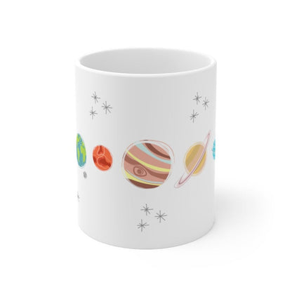 Solar System Planets - 11oz Ceramic Mug 11 oz Mug Space