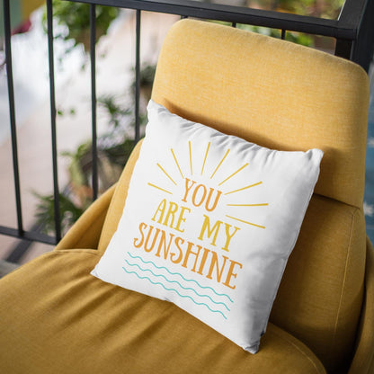 You Are My Sunshine - 100% Linen Cushion Cover Linen Cushion Cover kids Summer