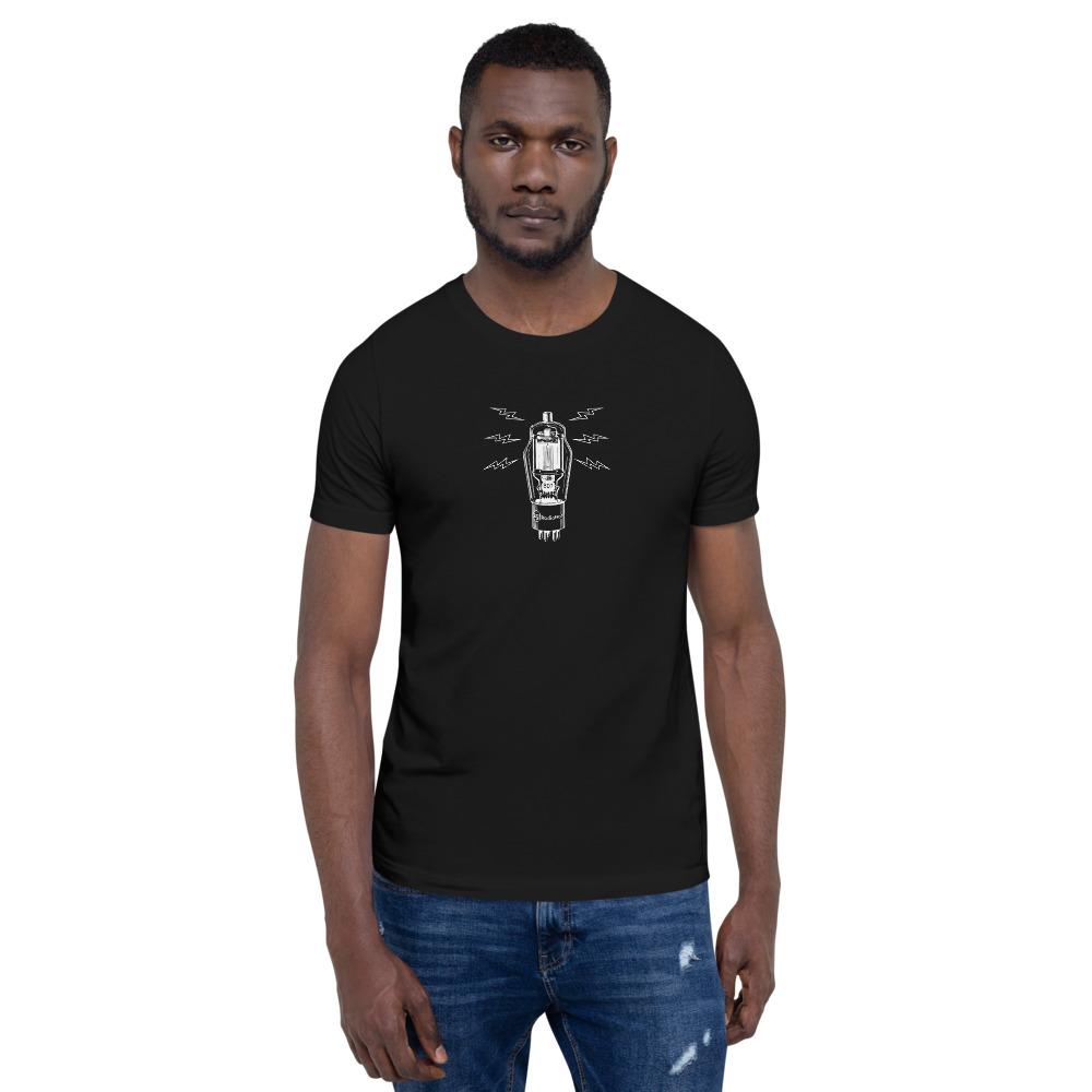 Vintage Tube Valve - Mens T-Shirt Mens T-shirt Mens Music Retro