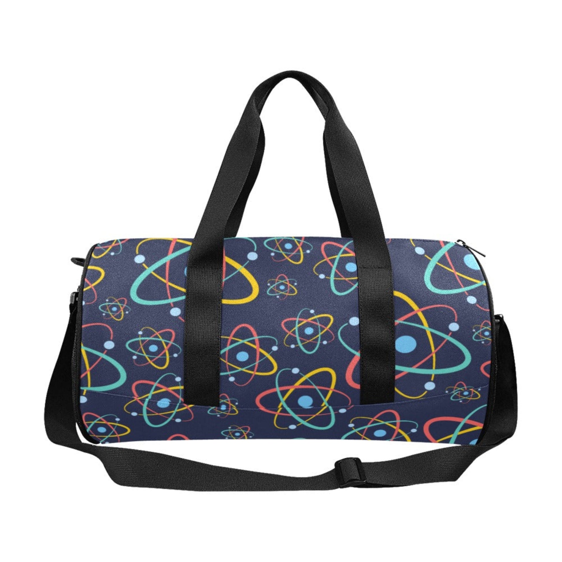 Atoms - Round Duffle Bag Round Duffle Bag