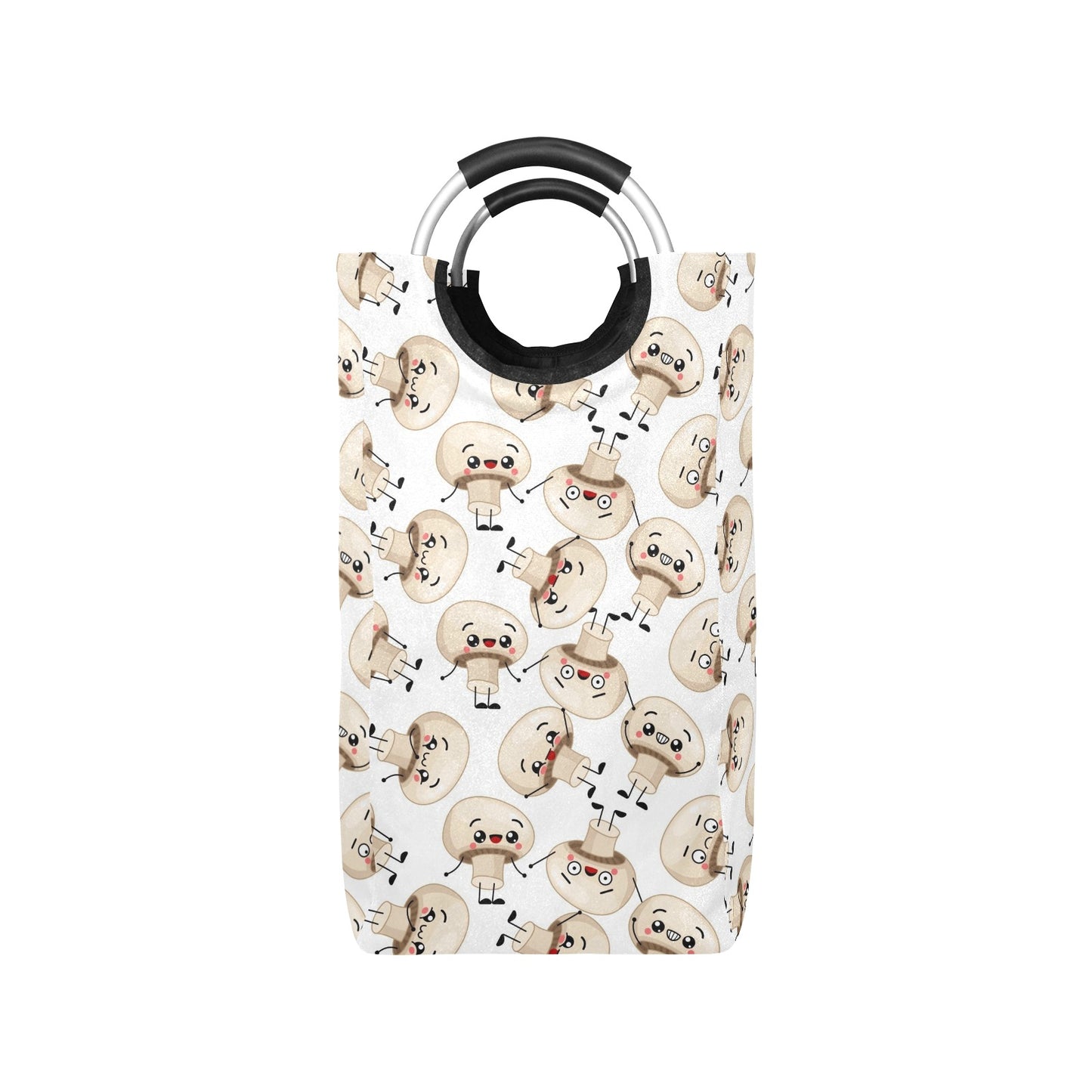 Cute Mushrooms - Square Laundry Bag Square Laundry Bag Printed Offshore