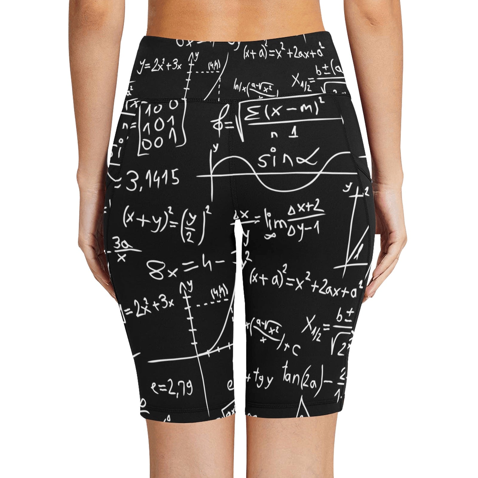 Equations - Women's Bike Shorts Womens Bike Shorts Maths Science