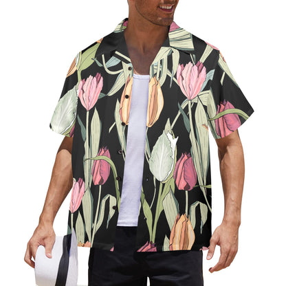 Tulips - Mens Hawaiian Shirt Mens Hawaiian Shirt