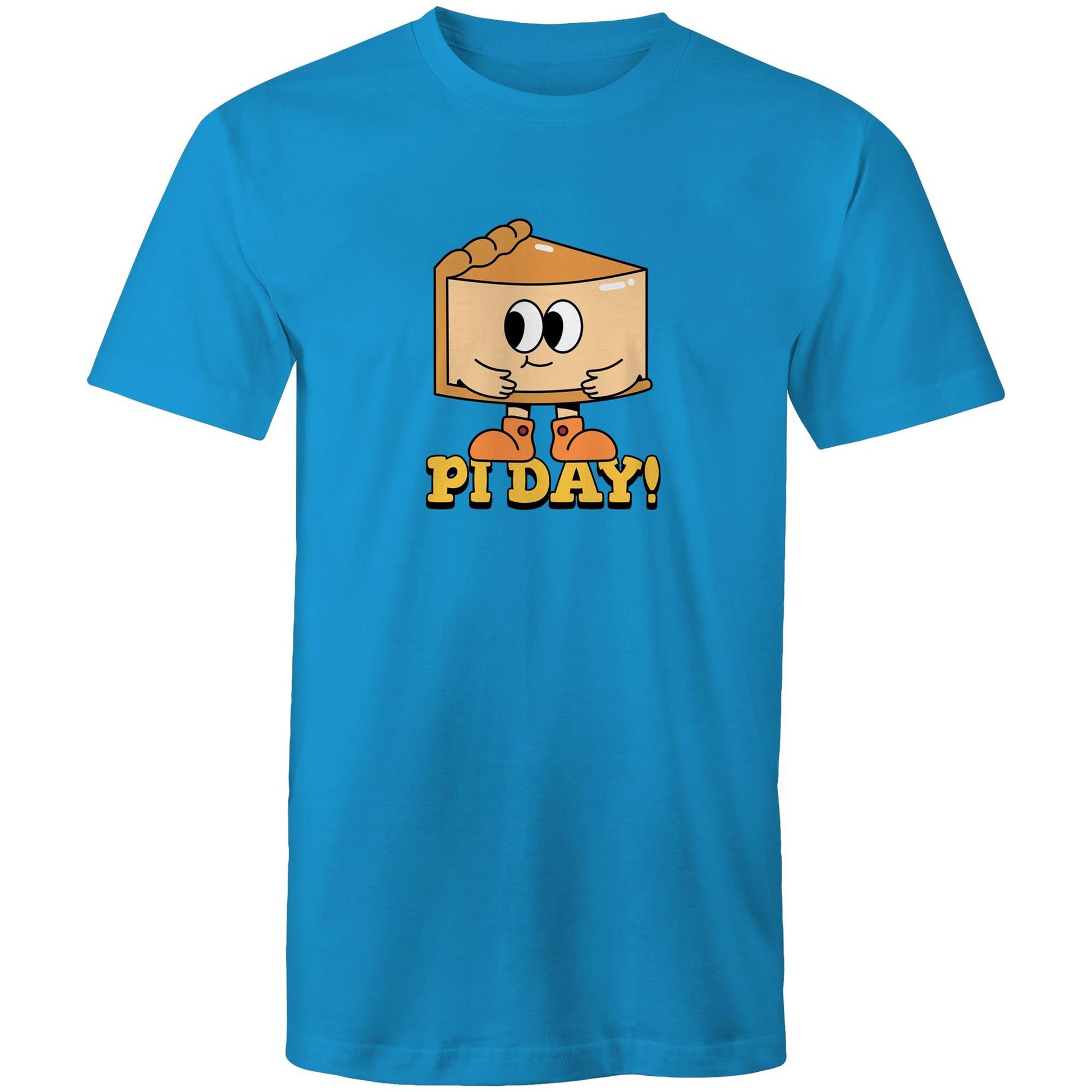 Pi Day - Mens T-Shirt Arctic Blue Mens T-shirt Maths Science