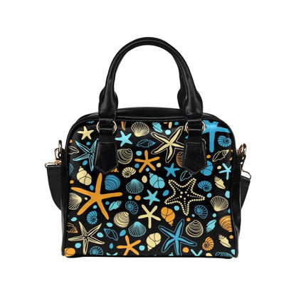 Starfish And Shells - Shoulder Handbag Shoulder Handbag Printed Offshore Summer