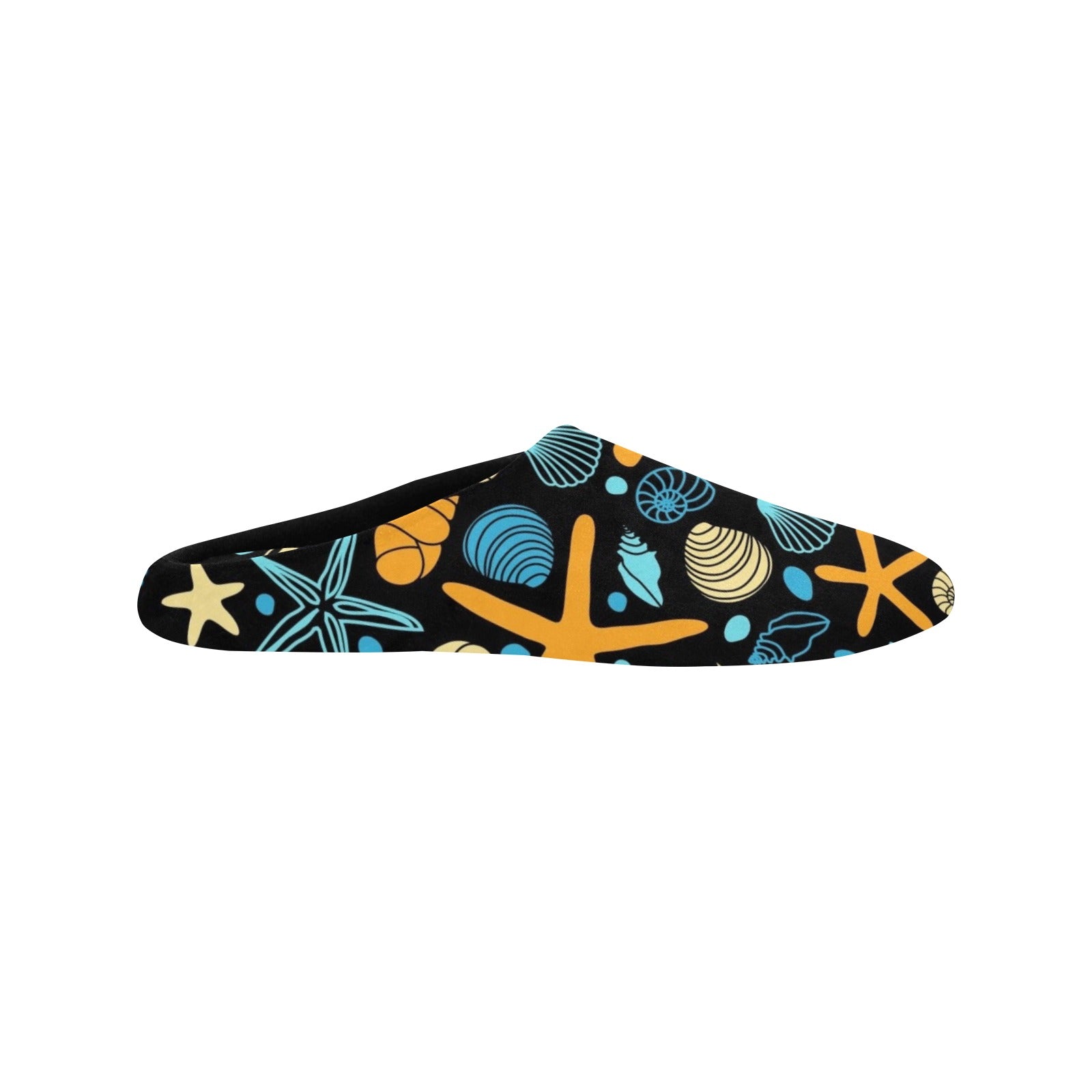 Starfish And Shells - Women's Non-Slip Cotton Slippers Women's Non-Slip Cotton Slippers Printed Offshore Summer