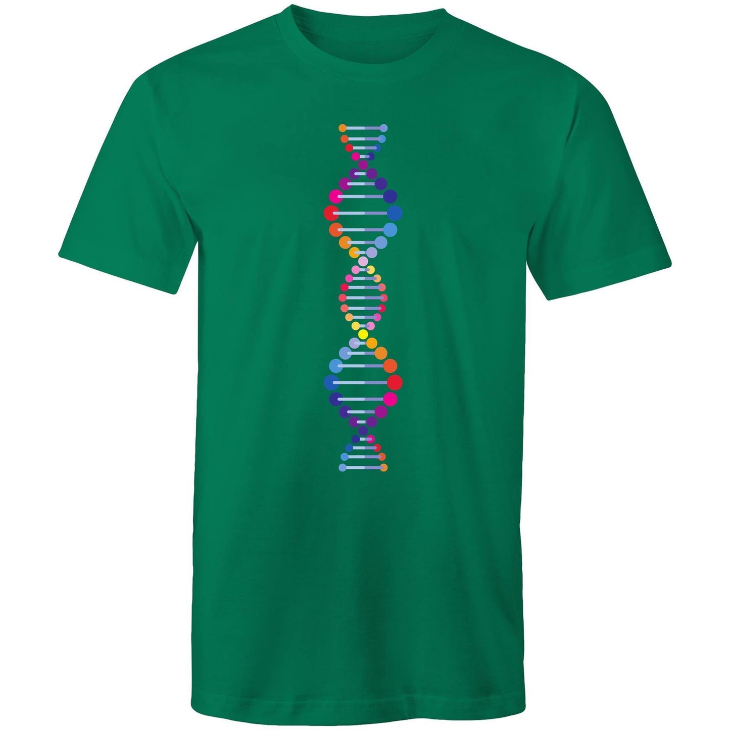 DNA - Mens T-Shirt Kelly Green Mens T-shirt Mens Science